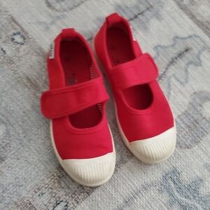Chus KidsCanvas Velcro Strap Sneaker Shoes in Red Sz30/12